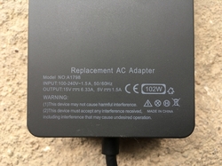 Napájecí zdroj pro Laptop 15V/6,33A + 5V/1,5A, konektor Surface Pro 4, kompatibilní pro Surface Pro 3 4 5 6 7.Laptop AC Adapter Charger