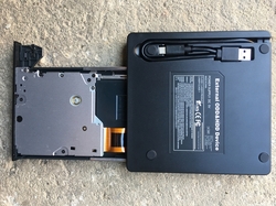 Externí, CD, DVD mechanika s USB 3.0, port USB mini - VYBALENO