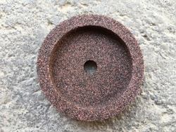 Brusný kotouč pr. 45mm, šířka 10mm, pr.otvoru 6mm, OMAS