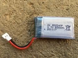 Dobíjecí akumulátor 3.7V, 600mAh, Lithium
