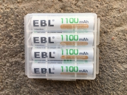 Akumulátor dobíjecí EBL - AAA 1,2V / 1100mAh, (mikro-tužkový)