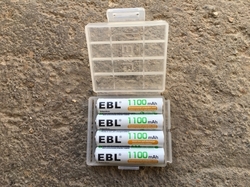 Akumulátor dobíjecí EBL - AAA 1,2V / 1100mAh, (mikro-tužkový)