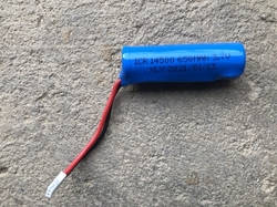 Dobíjecí baterie 14500, 650mAh, 3.7V, li-ion