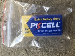 Baterie PIKCELL, alkalická, 9 V, 6LR61