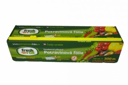 Potravinová fólie Fresh'n'Roll - krabička s funkční řezačkou - 30 cm/300 m